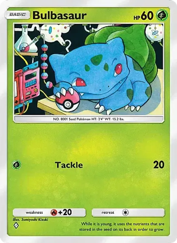 Bulbasaur – Crimson Blaze 001