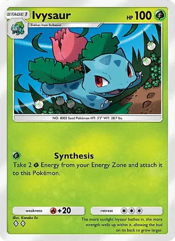 Ivysaur – Crimson Blaze 002