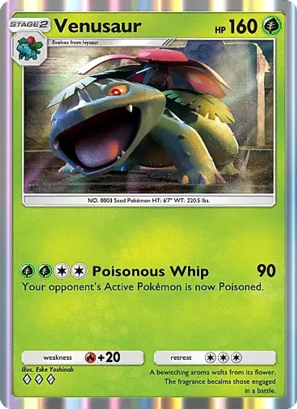 Venusaur – Crimson Blaze 003