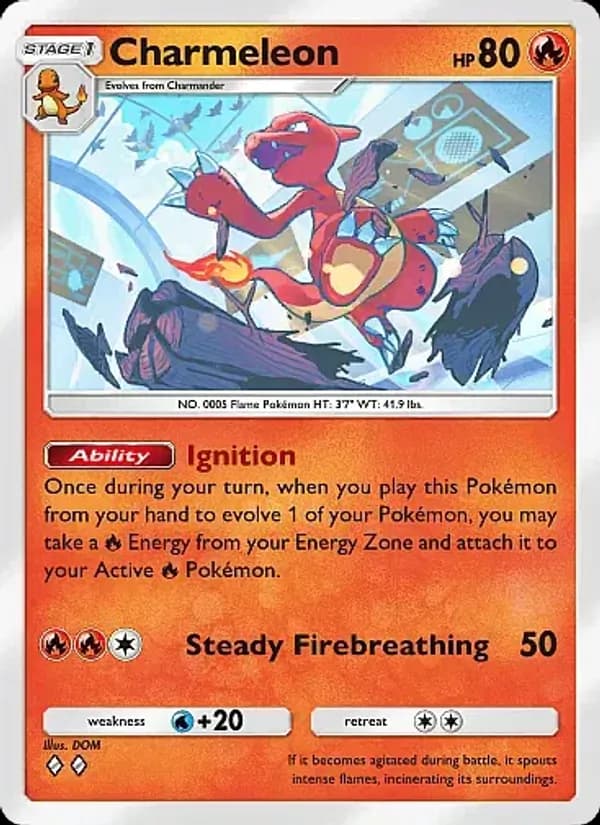 Charmeleon – Crimson Blaze 012