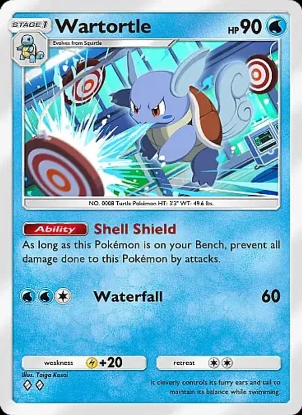 Wartortle – Crimson Blaze 018