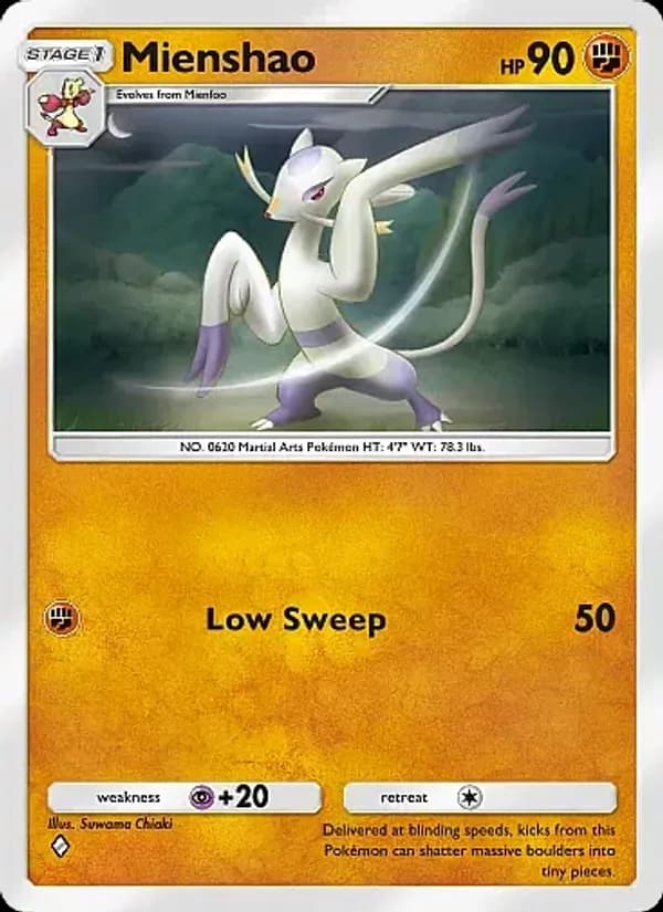 Mienshao – Crimson Blaze 044