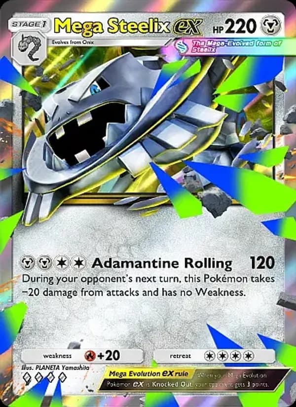 Mega Steelix ex – Crimson Blaze 052