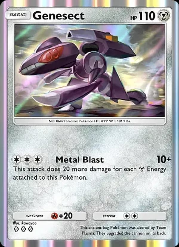 Genesect – Crimson Blaze 054