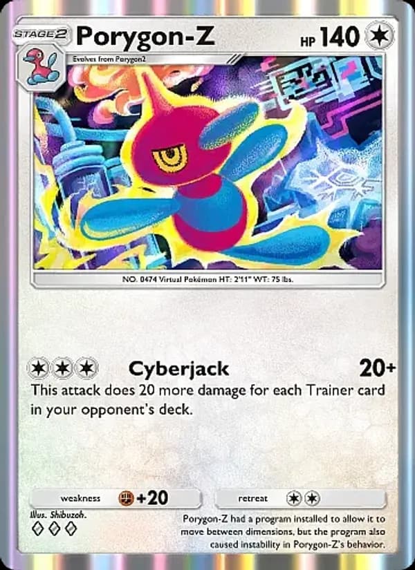 Porygon-Z – Crimson Blaze 058