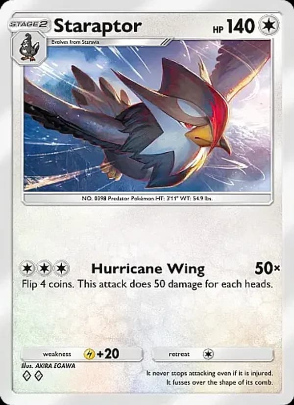 Staraptor – Crimson Blaze 061