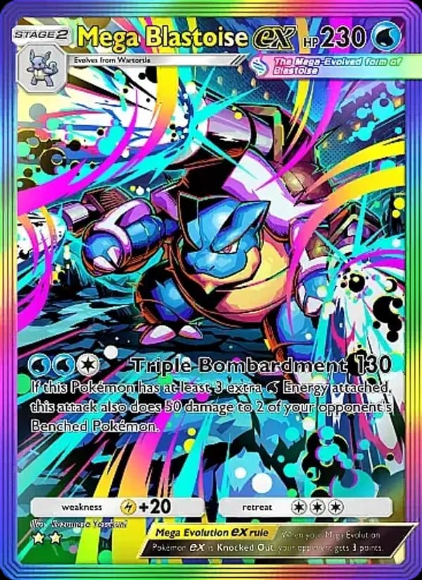 Mega Blastoise ex – Crimson Blaze 084