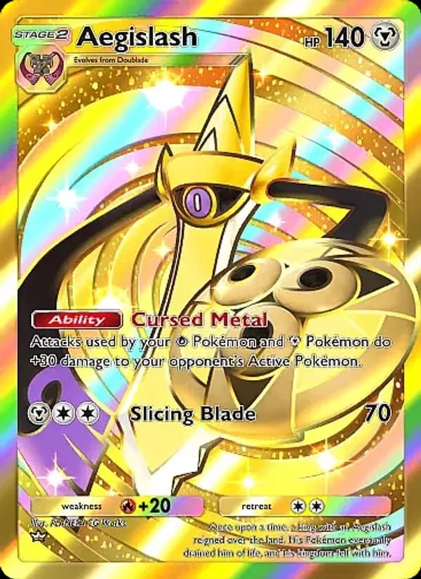 Aegislash – Crimson Blaze 102