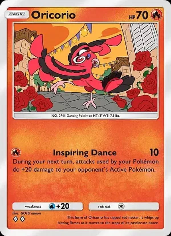 Oricorio – Fantastical Parade 022