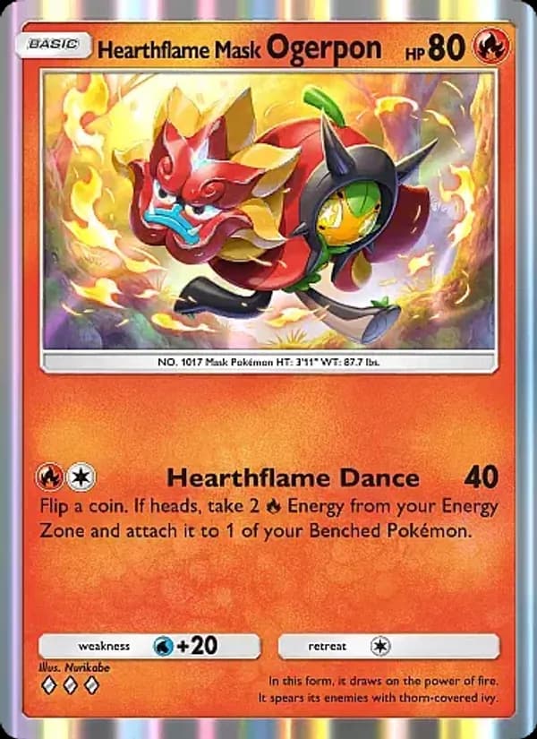 Hearthflame Mask Ogerpon – Fantastical Parade 027