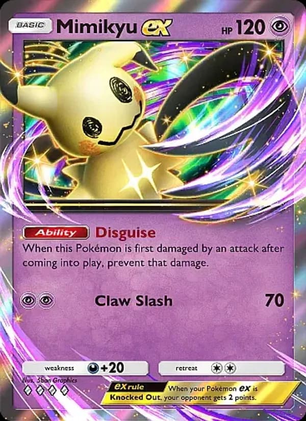 Mimikyu ex – Fantastical Parade 073