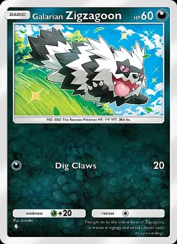 Galarian Zigzagoon – Fantastical Parade 098