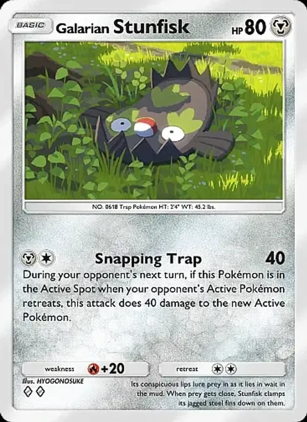 Galarian Stunfisk – Fantastical Parade 117