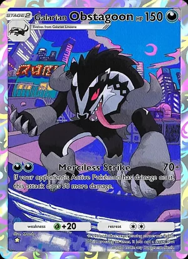 Galarian Obstagoon – Fantastical Parade 176