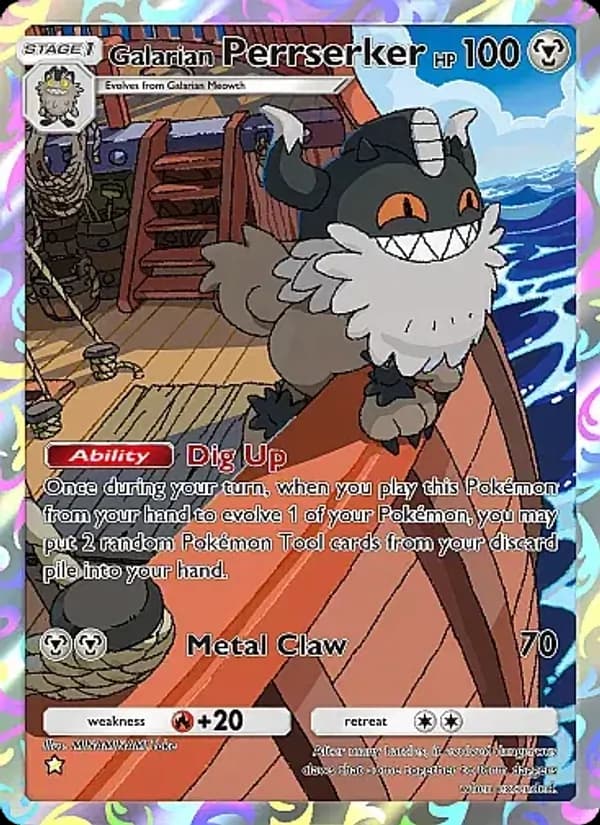 Galarian Perrserker – Fantastical Parade 177