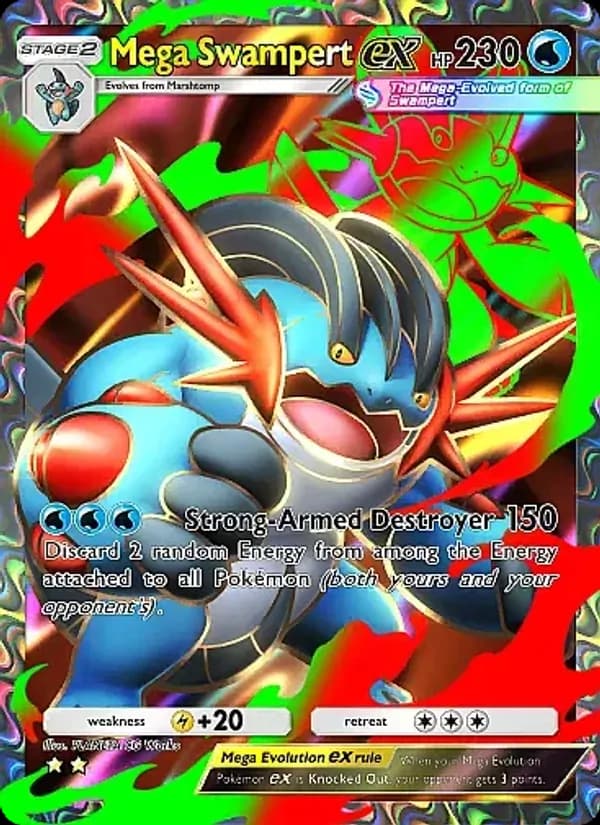 Mega Swampert ex – Fantastical Parade 183