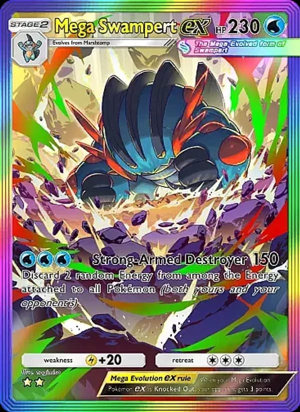 Mega Swampert ex – Fantastical Parade 197