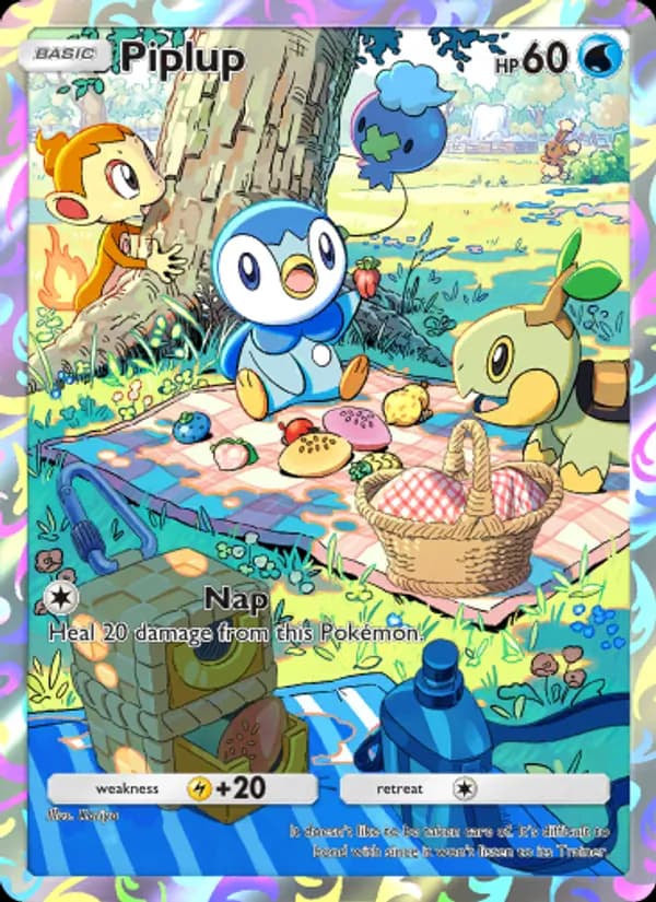 Piplup – Promos-A 034