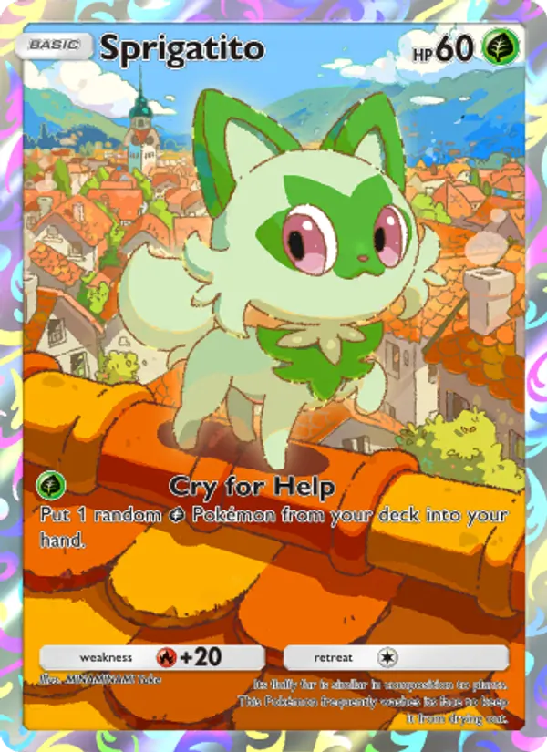 Sprigatito – Promos-A 052