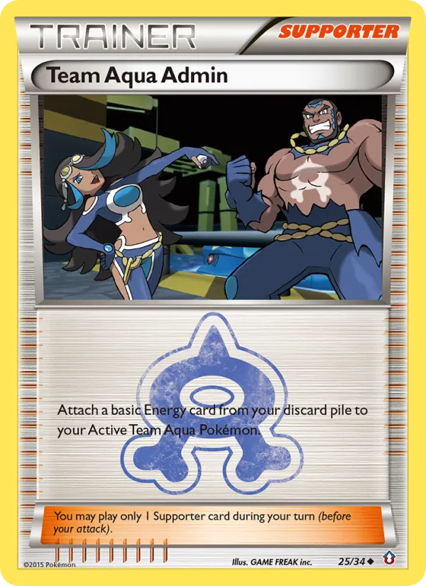 Team Aqua Admin – Double Crisis 25