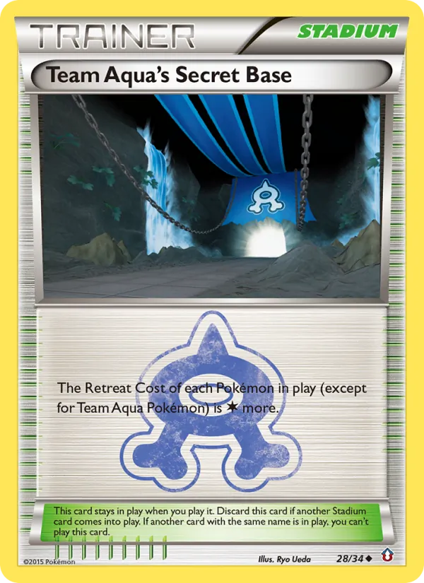 Team Aqua's Secret Base – Double Crisis 28