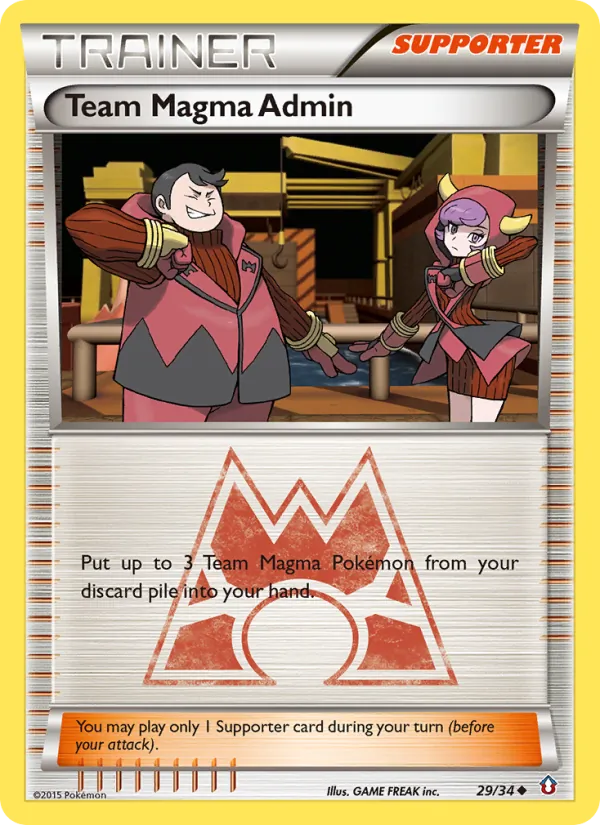 Team Magma Admin – Double Crisis 29