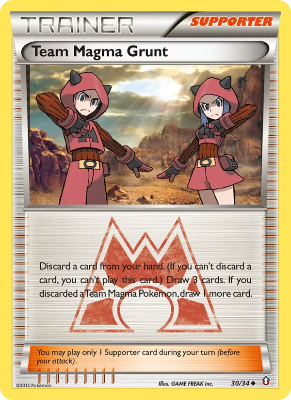 Team Magma Grunt – Double Crisis 30