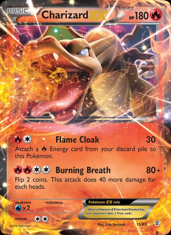 Charizard EX – Generations 11