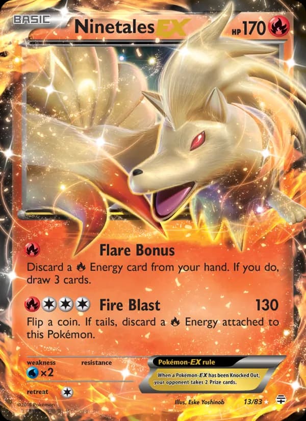 Ninetales EX – Generations 13