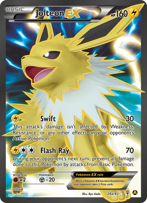 Jolteon EX – Generations 28