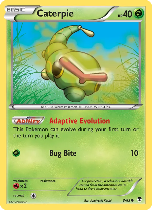 Caterpie – Generations 3