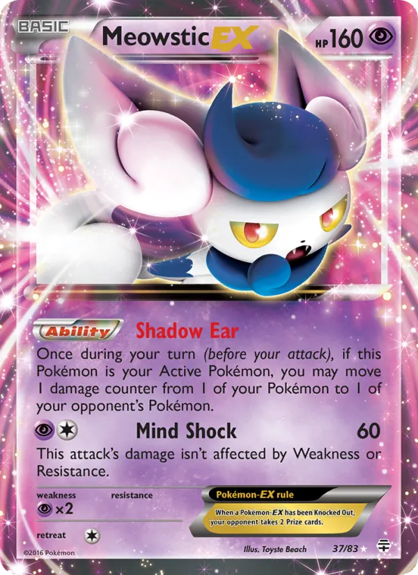 Meowstic EX – Generations 37