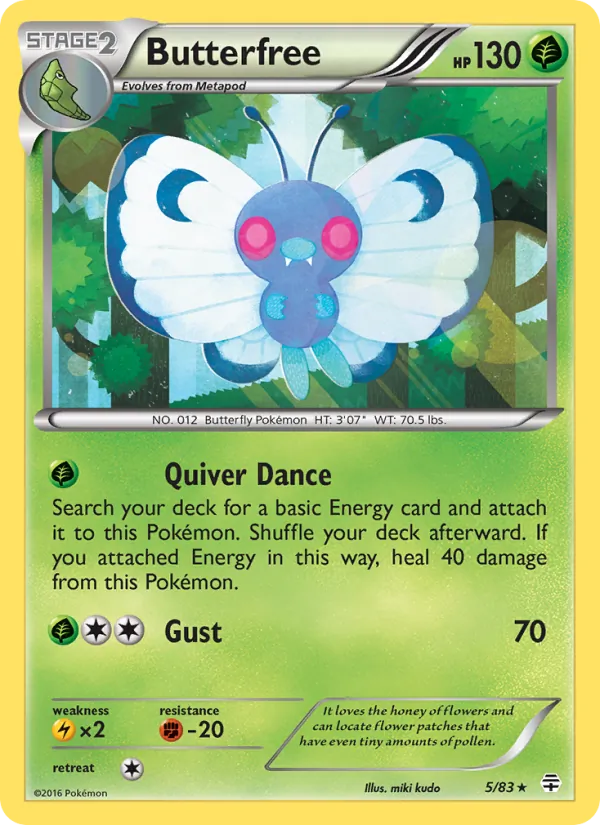 Butterfree – Generations 5