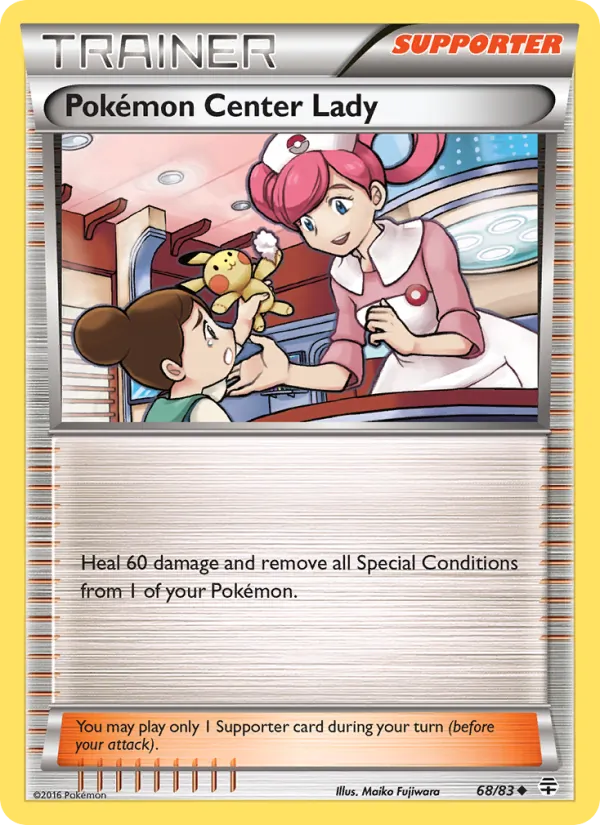 Pokémon Center Lady – Generations 68