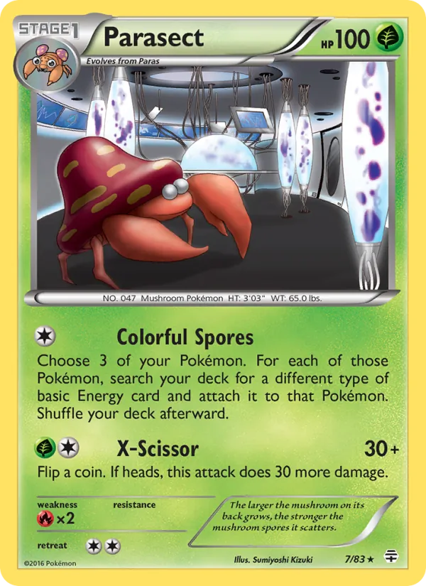 Parasect – Generations 7