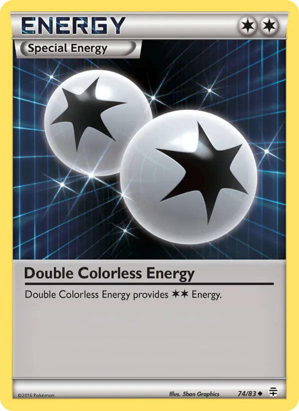 Double Colorless Energy – Generations 74