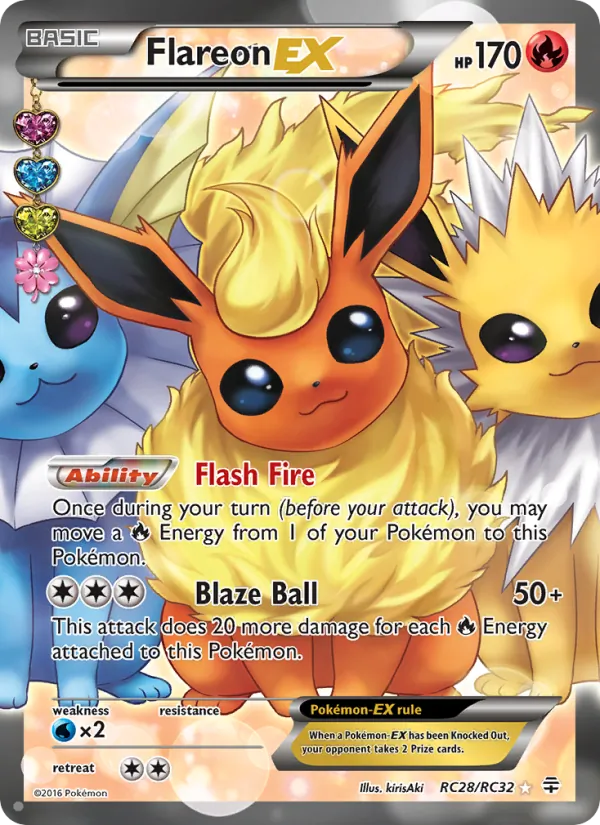 Flareon EX – Generations RC28