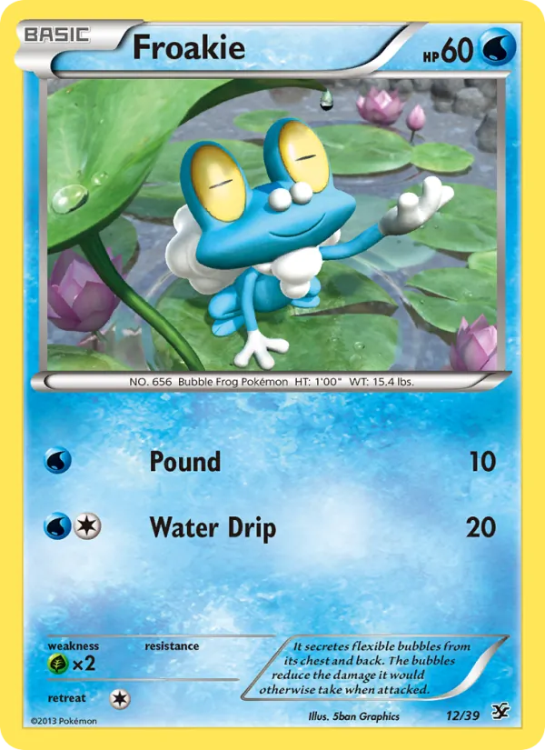 Froakie – Kalos Starter Set 12