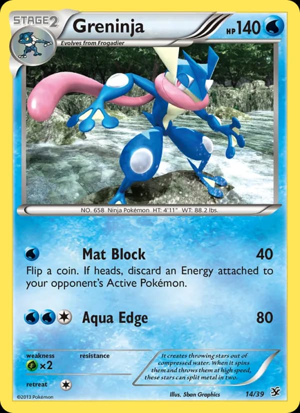 Greninja – Kalos Starter Set 14