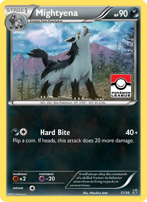 Mightyena – Kalos Starter Set 17