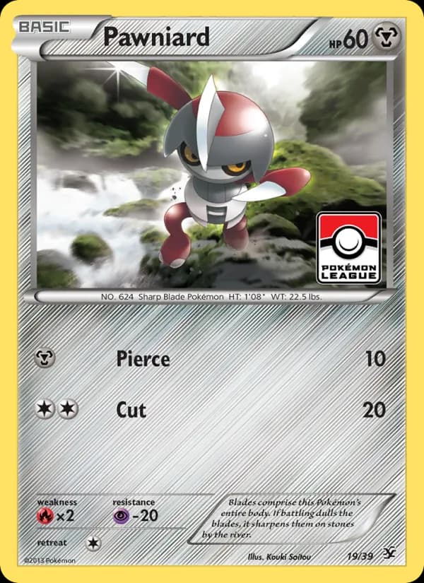 Pawniard – Kalos Starter Set 19