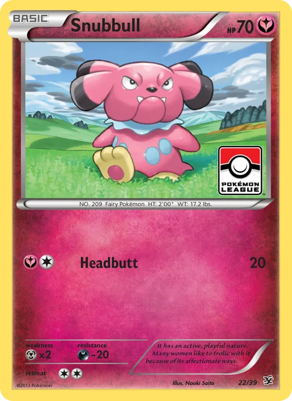 Snubbull – Kalos Starter Set 22