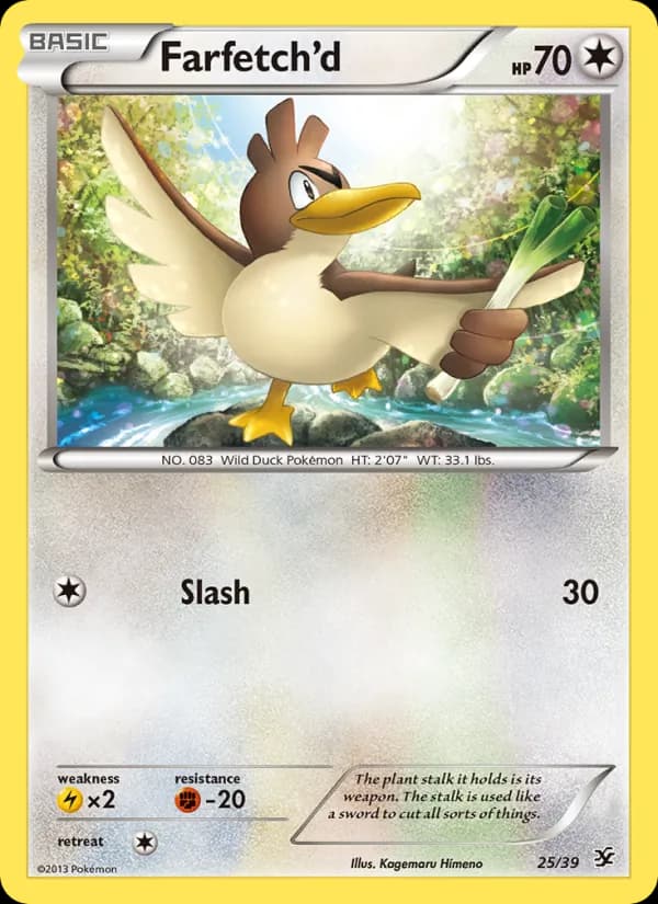 Farfetch'd – Kalos Starter Set 25