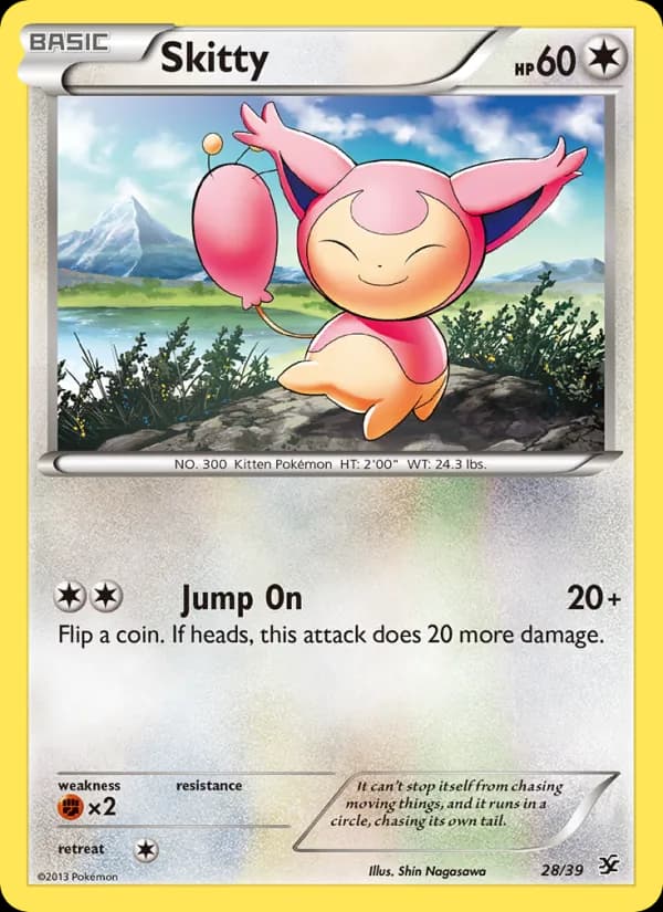 Skitty – Kalos Starter Set 28