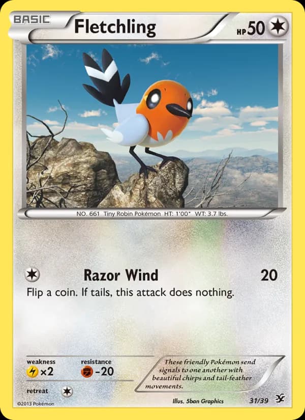 Fletchling – Kalos Starter Set 31
