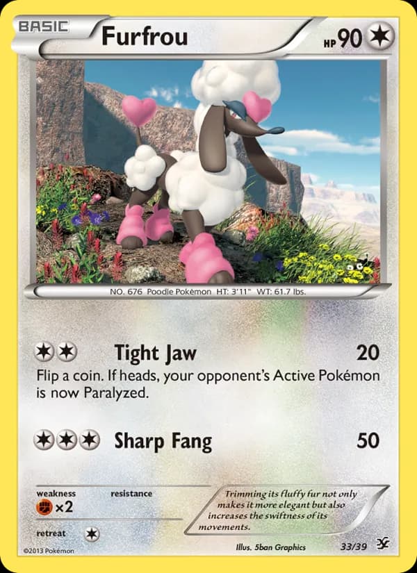 Furfrou – Kalos Starter Set 33