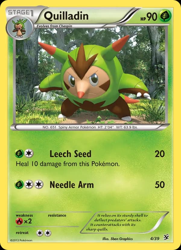 Quilladin – Kalos Starter Set 4