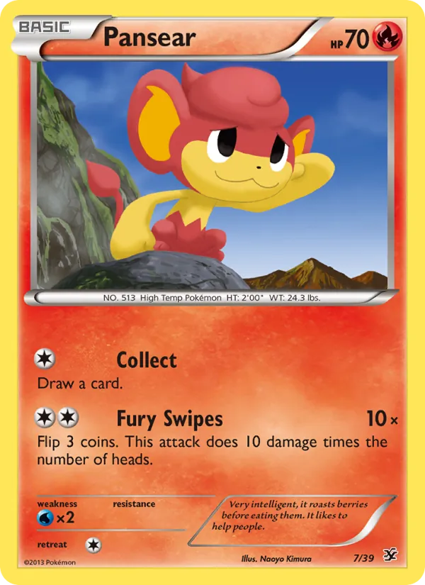 Pansear – Kalos Starter Set 7