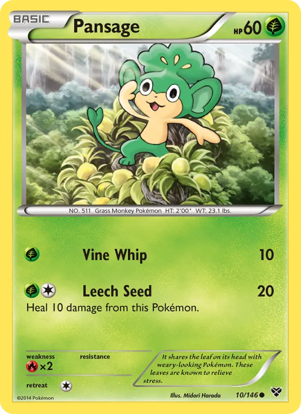 Pansage – XY 10