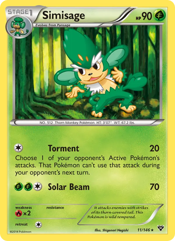 Simisage – XY 11
